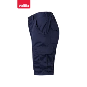 Bermudas stretch multibolsillos Velilla 103009S Azul navy, vista lateral