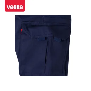 Pantalón algodón stretch Velilla 103012S Azul navy, detalle de bolsillo lateral