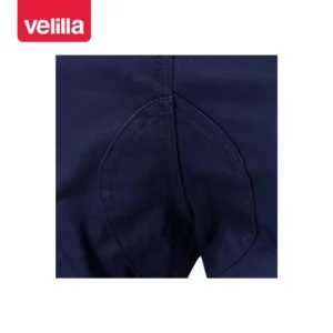 Pantalón algodón stretch Velilla 103012S Azul navy, detalle de costuras de refuerzo