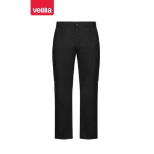 Pantalón algodón multibolsillos Velilla 103013 Negro, vista frontal