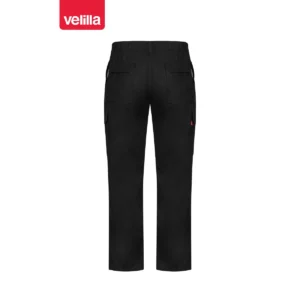 Pantalón algodón multibolsillos Velilla 103013 Negro, vista trasera