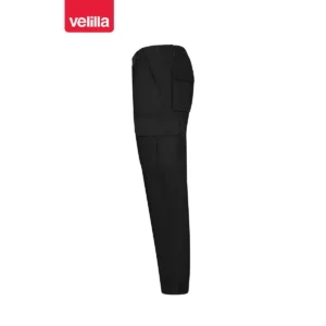 Pantalón algodón multibolsillos Velilla 103013 Negro, vista lateral