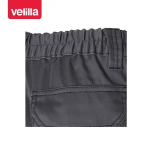 Pantalón forrado stretch Velilla 103015S Gris, detalle de cintura elástica