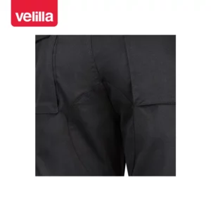 Pantalón multibolsillos reforzado Velilla 103016 Negro, detalle de costuras de refuerzo