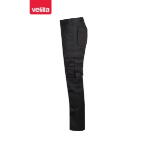 Pantalón multibolsillos reforzado Velilla 103016 Negro, vista lateral