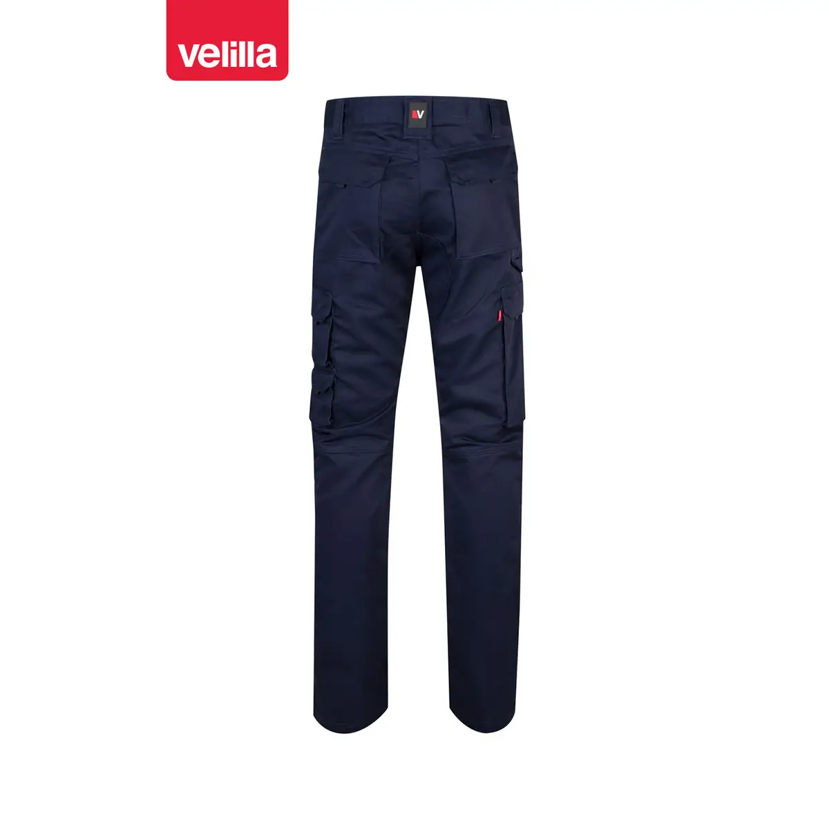Pantalón multibolsillos reforzado Velilla 103016 12 Pantalón multibolsillos reforzado Velilla 103016 Azul navy, vista trasera