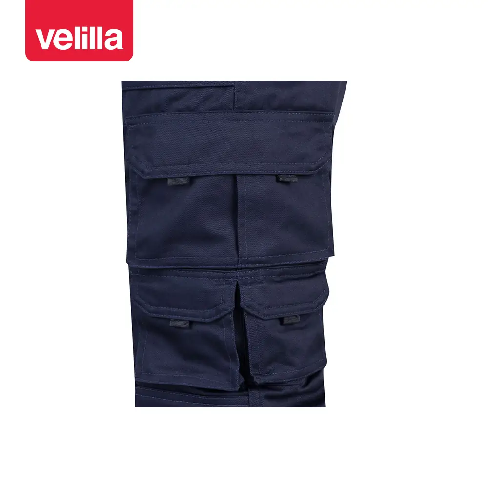 Pantalón multibolsillos reforzado Velilla 103016 22 Pantalón multibolsillos reforzado Velilla 103016 Azul navy, detalle de bolsillos laterales
