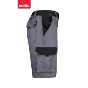 Bermudas bicolor multibolsillos Velilla 103021B Gris/Negro, vista lateral