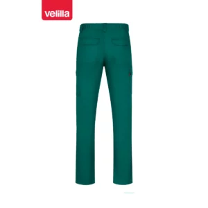 Pantalón multibolsillos Velilla READY 103026 Verde, vista trasera