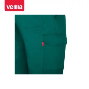 Pantalón multibolsillos Velilla READY 103026 Verde, detalle de bolsillo lateral