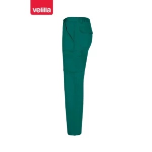 Pantalón multibolsillos Velilla READY 103026 Verde, vista lateral