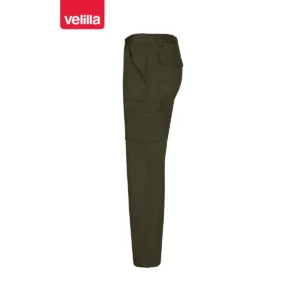 Pantalón multibolsillos Velilla READY 103026 Verde caza, vista lateral