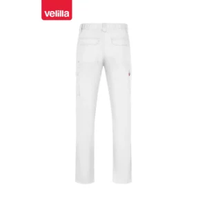 Pantalón multibolsillos Velilla READY 103026 Blanco, vista trasera