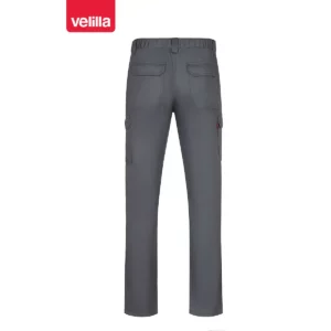 Pantalón multibolsillos Velilla READY 103026 Gris, vista trasera