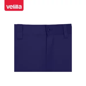 Pantalón multibolsillos Velilla READY 103026 Azulina, detalle de cinturilla y cierre
