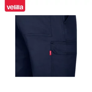 Pantalón multibolsillos Velilla READY 103026 Azul navy, detalle de bolsillo lateral