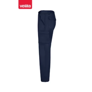 Pantalón multibolsillos Velilla READY 103026 Azul navy, vista lateral