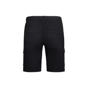 Bermuda multibolsillos Velilla 103027 Negro, vista trasera