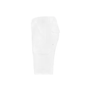 Bermuda multibolsillos Velilla 103027 Blanco, vista lateral