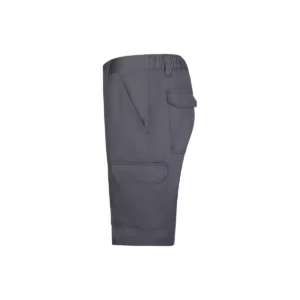 Bermuda multibolsillos Velilla 103027 Gris, vista lateral opuesta