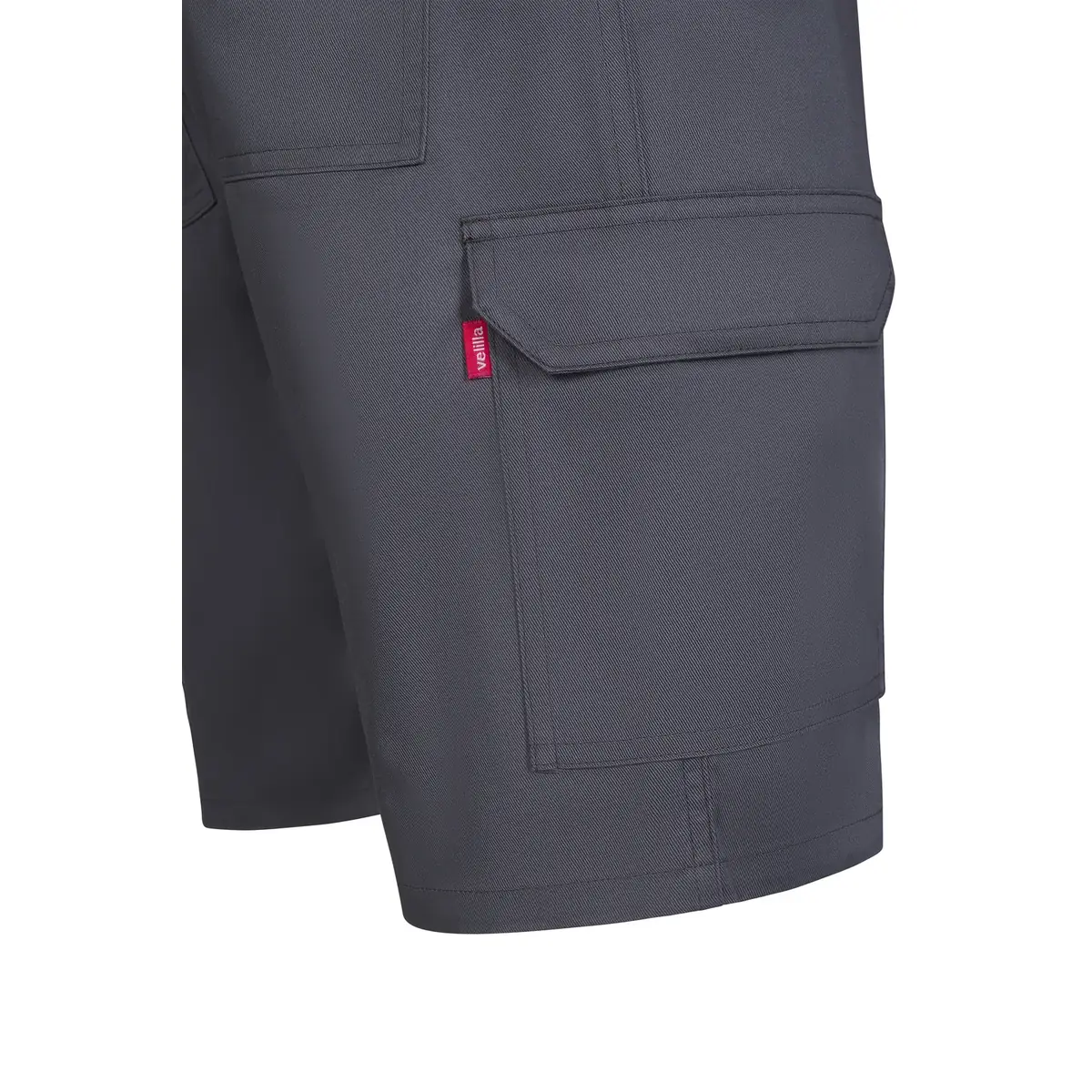 Bermuda multibolsillos Velilla 103027 10 Bermuda multibolsillos Velilla 103027 Gris, detalle de bolsillo lateral con tapeta