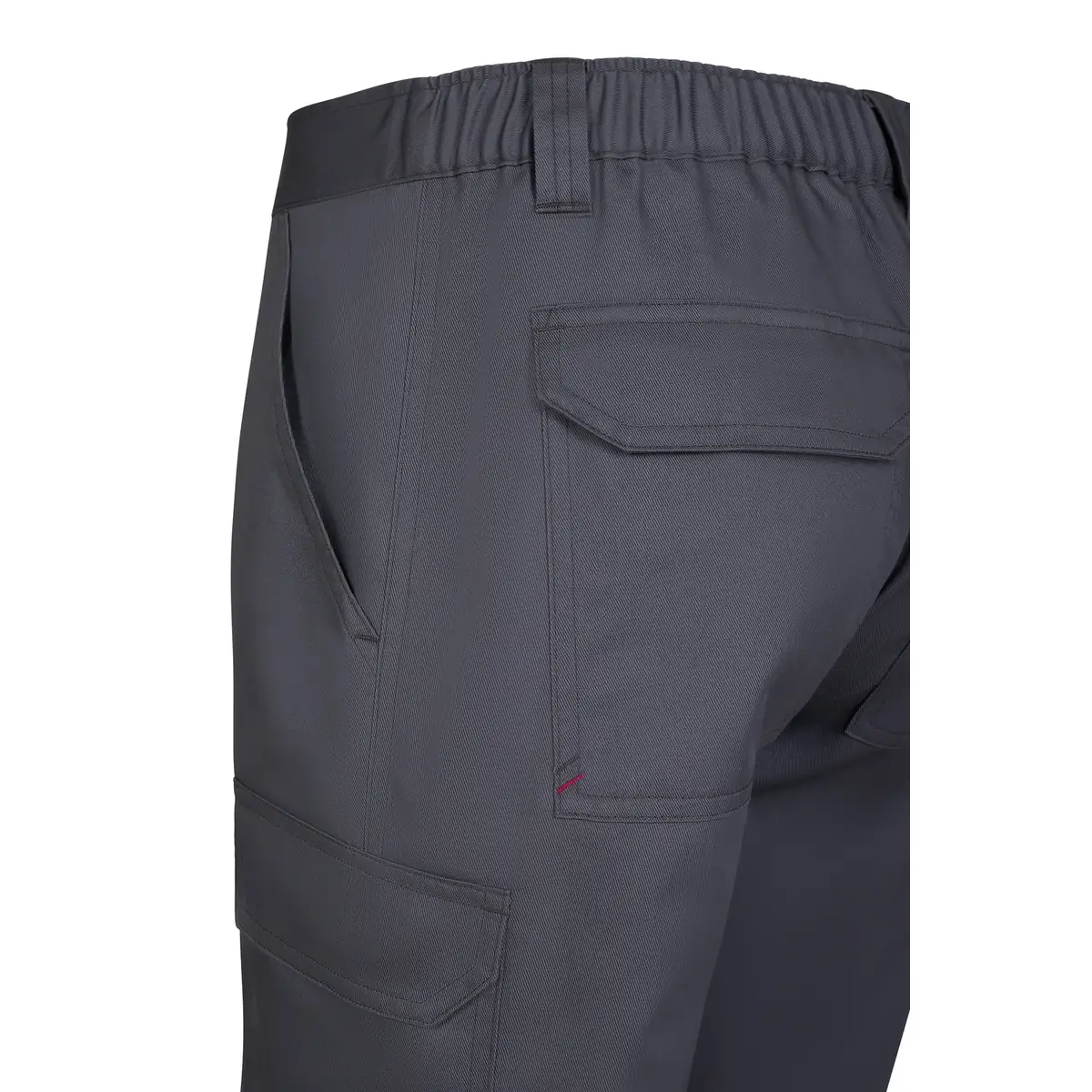 Bermuda multibolsillos Velilla 103027 13 Bermuda multibolsillos Velilla 103027 Gris, detalle de bolsillo trasero