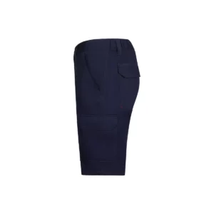 Bermuda multibolsillos Velilla 103027 Azul navy, vista lateral