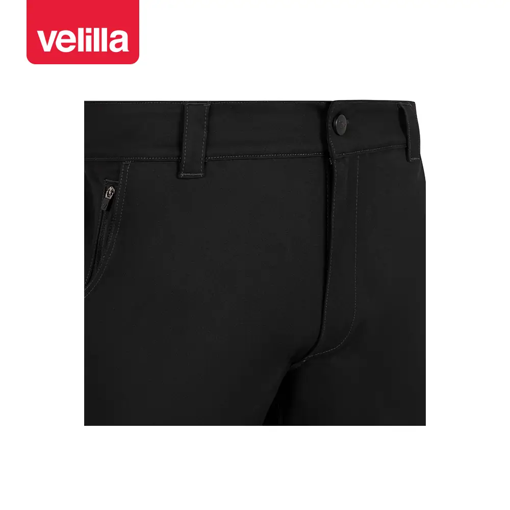 Pantalón multibolsillos Velilla ARROW 103030X 13 Pantalón multibolsillos Velilla ARROW 103030X Negro, detalle de cinturilla y cierre