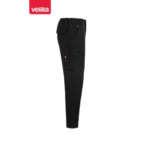 Pantalón multibolsillos Velilla ARROW 103030X Negro, vista lateral opuesta