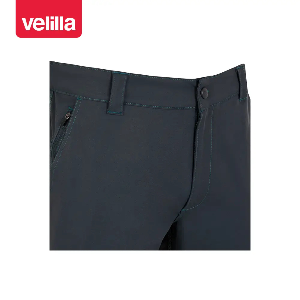 Pantalón multibolsillos Velilla ARROW 103030X 9 Pantalón multibolsillos Velilla ARROW 103030X Gris oscuro, detalle de cinturilla y cierre