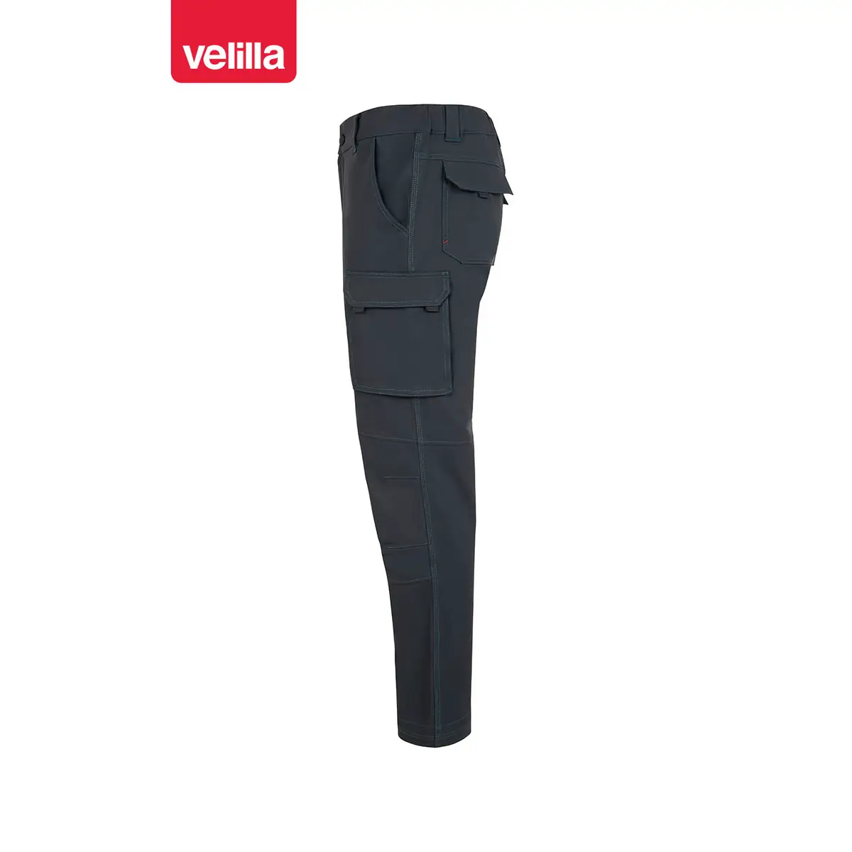 Pantalón multibolsillos Velilla ARROW 103030X 30 Pantalón multibolsillos Velilla ARROW 103030X Gris oscuro, vista lateral