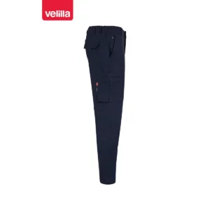 Pantalón multibolsillos Velilla ARROW 103030X Azul navy, vista lateral opuesta