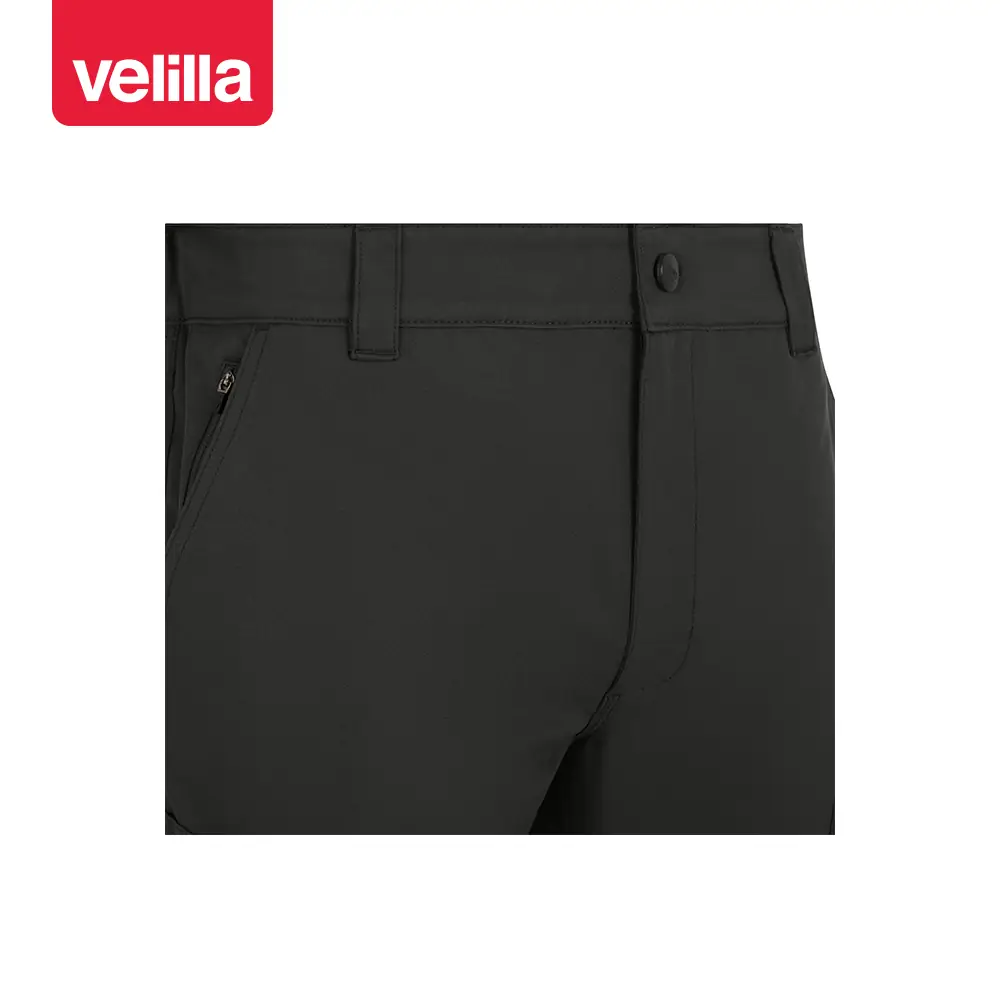 Pantalón multibolsillos Velilla ARROW 103030X 25 Pantalón multibolsillos Velilla ARROW 103030X Verde plomo, detalle de cinturilla y cierre