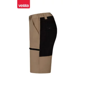 Bermudas trekking bicolor Velilla 103032S Beige arena/Negro, vista lateral