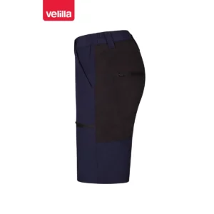 Bermudas trekking bicolor Velilla 103032S Azul navy/Negro, vista lateral