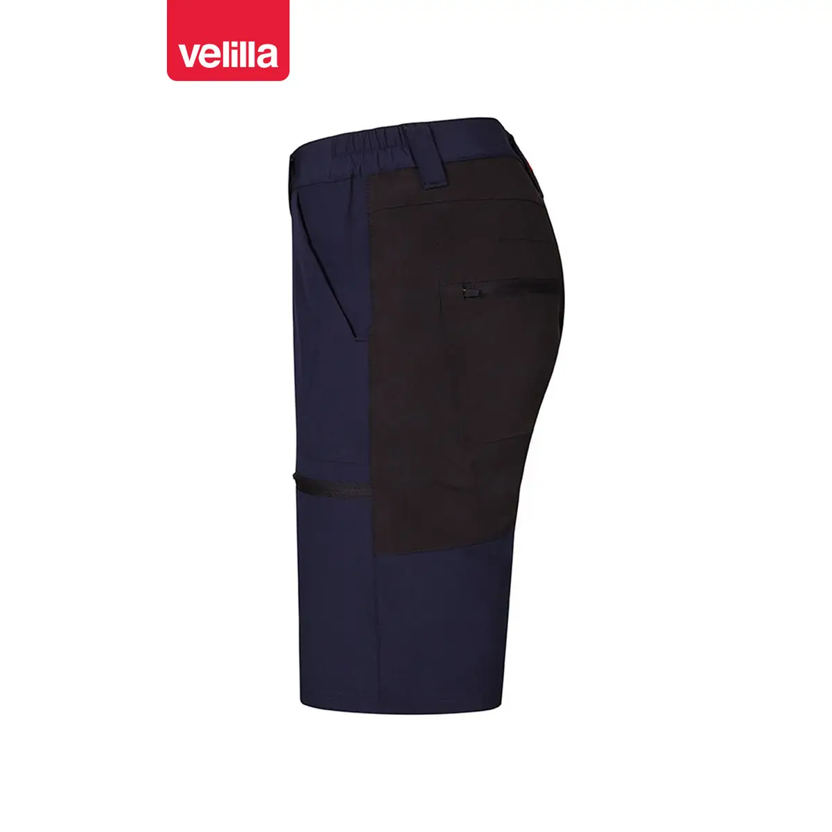 Bermudas trekking bicolor Velilla 103032S 12 Bermudas trekking bicolor Velilla 103032S Azul navy/Negro, vista lateral