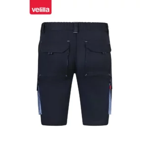 Bermudas stretch bicolor Velilla 103034S Azul navy/Celeste, vista trasera