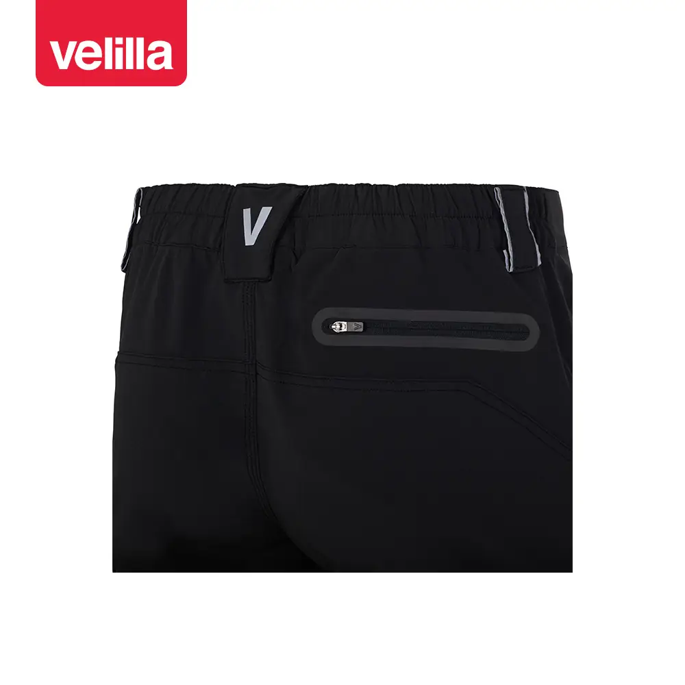 Pantalón Velilla V.Dynamix 103035X 23 Pantalón Velilla V.Dynamix 103035X Negro/Negro, detalle de cintura y bolsillo trasero