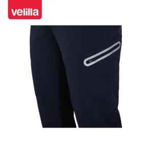 Pantalón Velilla V.Dynamix 103035X Azul navy/Negro, detalle de bolsillo con cremallera