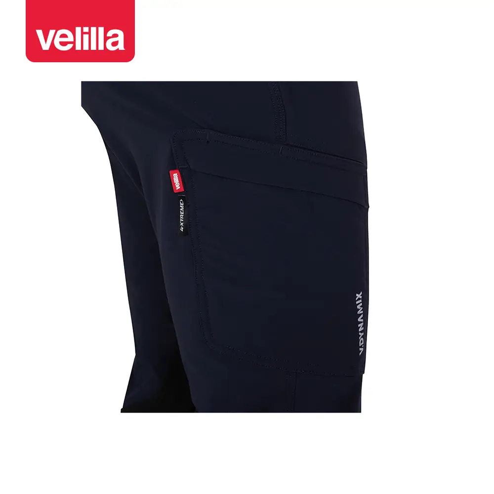 Pantalón Velilla V.Dynamix 103035X 15 Pantalón Velilla V.Dynamix 103035X Azul navy/Negro, detalle de bolsillo lateral con tapeta