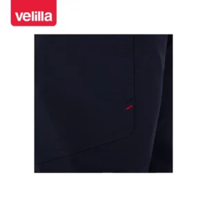 Pantalón Velilla V.Dynamix 103035X Azul navy/Negro, detalle de refuerzo y costura de rodilla