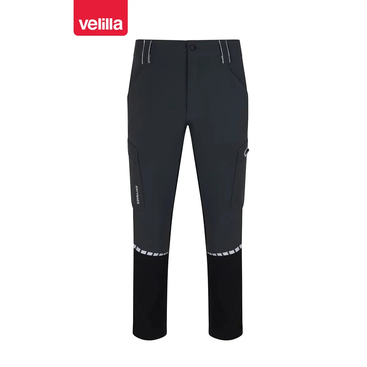 Pantalón Velilla V.Dynamix 103035X 9 Pantalón Velilla V.Dynamix 103035X Gris mineral/Negro, vista frontal