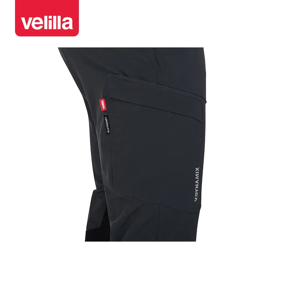 Pantalón Velilla V.Dynamix 103035X 26 Pantalón Velilla V.Dynamix 103035X Gris mineral/Negro, detalle de bolsillo lateral con tapeta