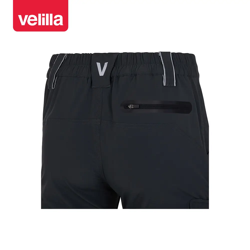 Pantalón Velilla V.Dynamix 103035X 28 Pantalón Velilla V.Dynamix 103035X Gris mineral/Negro, detalle de cintura y bolsillo trasero