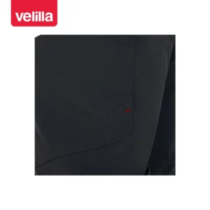 Pantalón Velilla V.Dynamix 103035X Gris mineral/Negro, detalle de refuerzo y costura de rodilla
