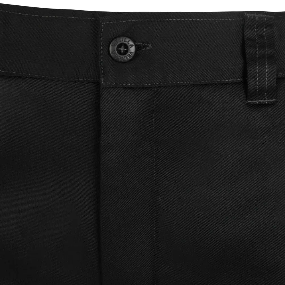 Pantalón forro polar Velilla 103037 13 Pantalón forro polar Velilla 103037 Negro, detalle de botón y cintura