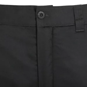 Pantalón forro polar Velilla 103037 Gris antracita, detalle de botón y cintura