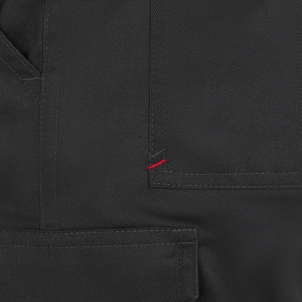 Pantalón forro polar Velilla 103037 25 Pantalón forro polar Velilla 103037 Gris antracita, detalle de presilla de refuerzo
