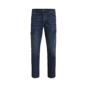 Pantalón dénim multibolsillos Velilla 103048S Dénim azul, vista frontal