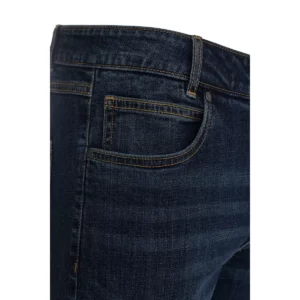 Pantalón dénim multibolsillos Velilla 103048S Dénim azul, detalle de bolsillos delantero y relojero